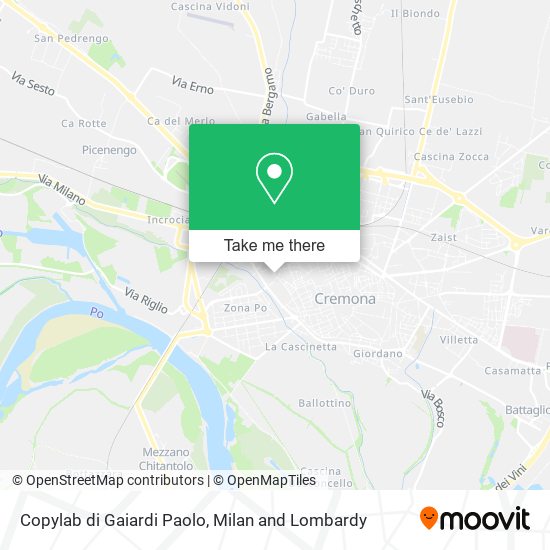Copylab di Gaiardi Paolo map