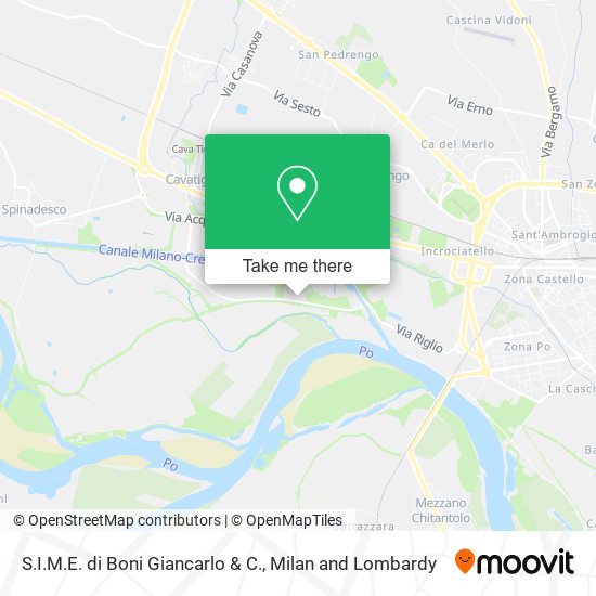 S.I.M.E. di Boni Giancarlo & C. map