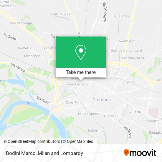 Bodini Marco map