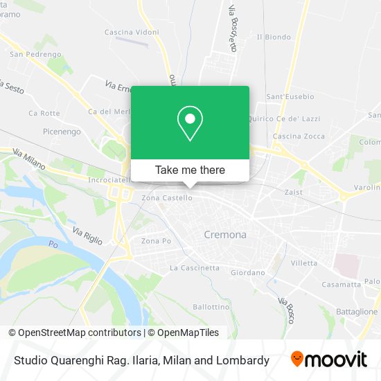 Studio Quarenghi Rag. Ilaria map