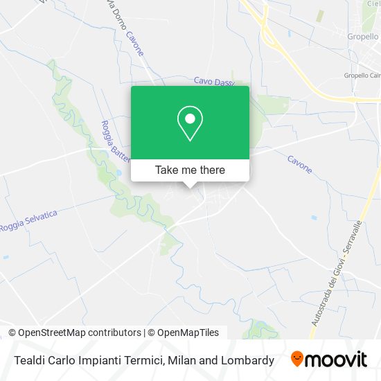Tealdi Carlo Impianti Termici map