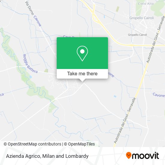 Azienda Agrico map