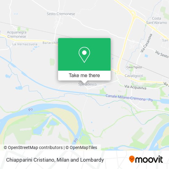 Chiapparini Cristiano map