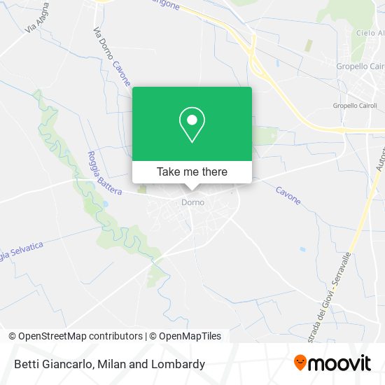 Betti Giancarlo map