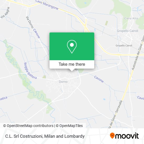 C.L. Srl Costruzioni map