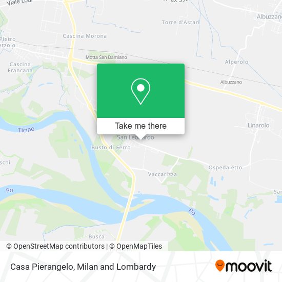 Casa Pierangelo map