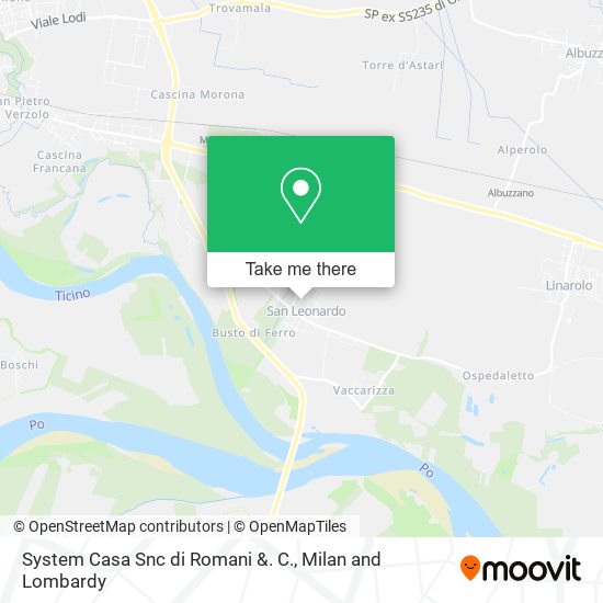 System Casa Snc di Romani &. C. map