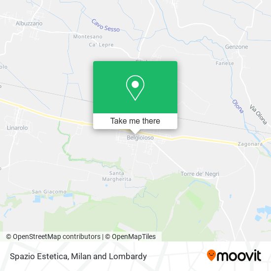 Spazio Estetica map