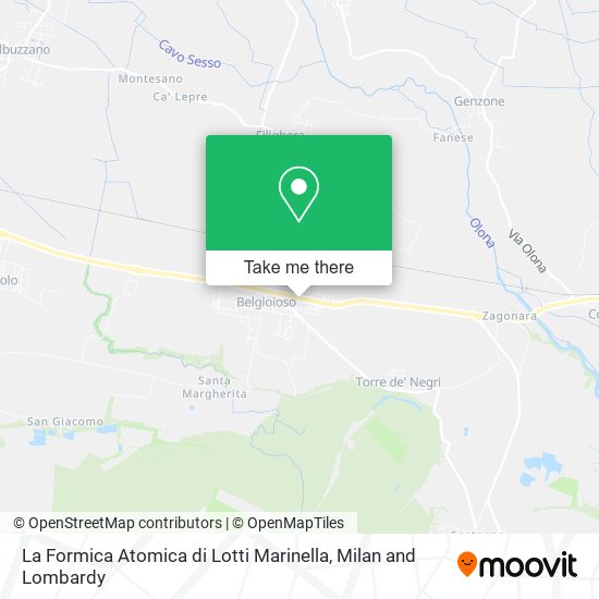 La Formica Atomica di Lotti Marinella map