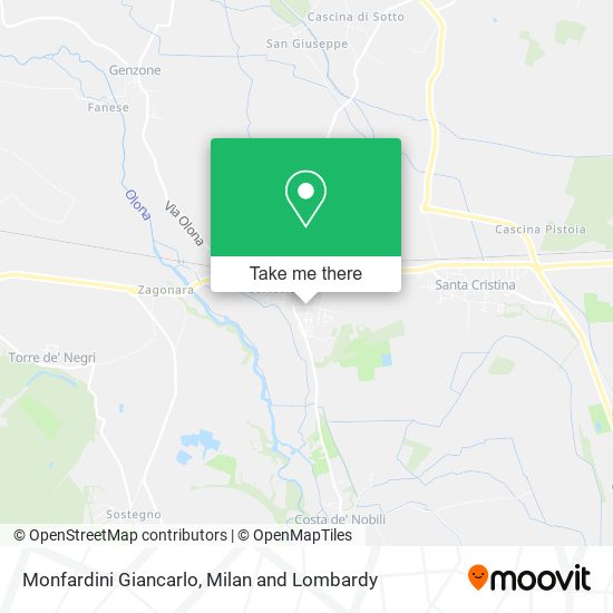 Monfardini Giancarlo map