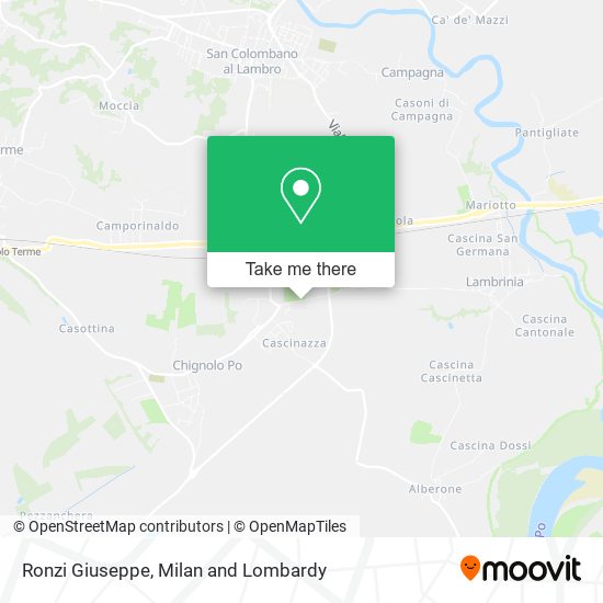 Ronzi Giuseppe map