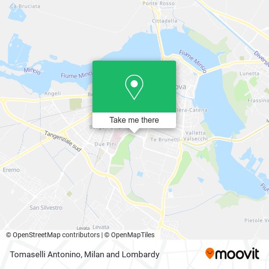Tomaselli Antonino map