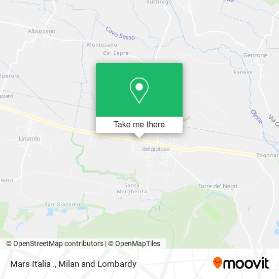 Mars Italia . map