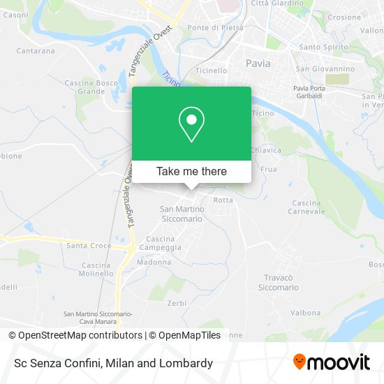 Sc Senza Confini map