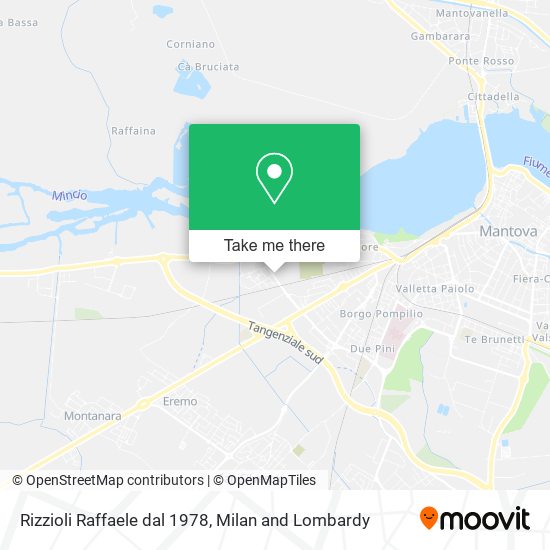 Rizzioli Raffaele dal 1978 map