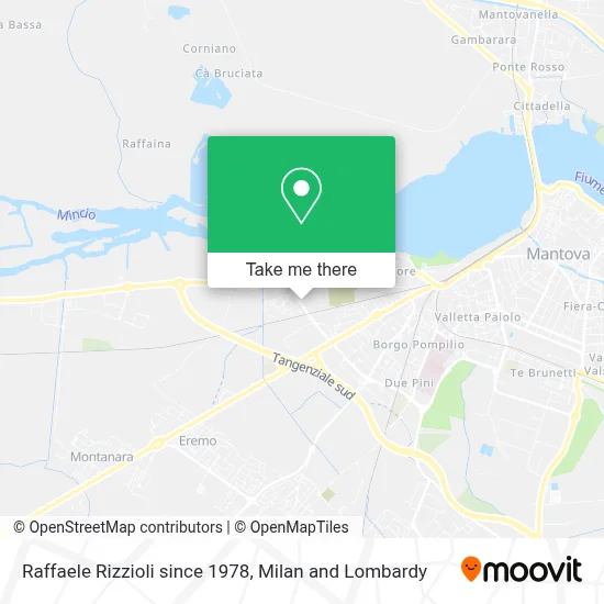 Raffaele Rizzioli since 1978 map