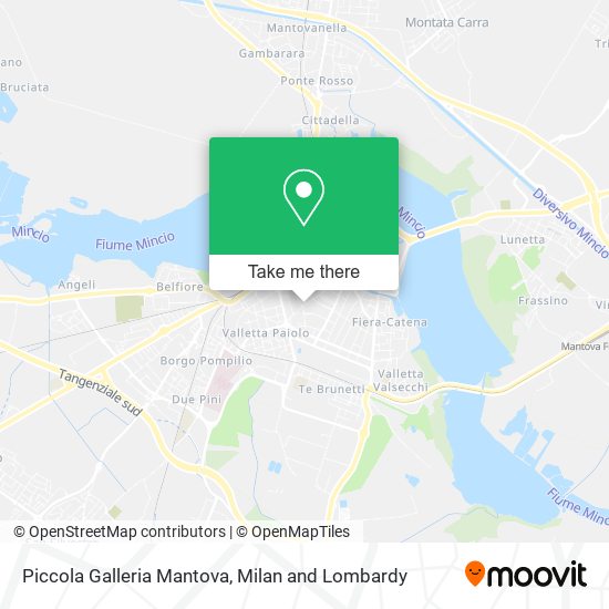 Piccola Galleria Mantova map