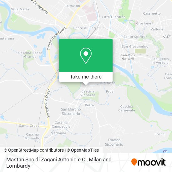 Mastan Snc di Zagani Antonio e C. map