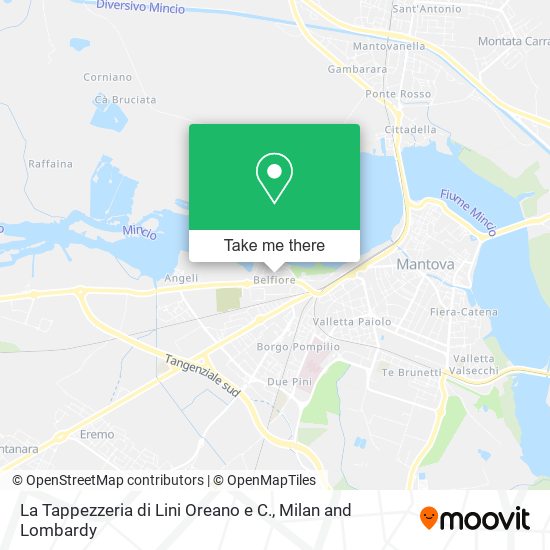 La Tappezzeria di Lini Oreano e C. map