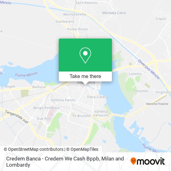 Credem Banca - Credem We Cash Bppb map