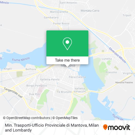 Min. Trasporti-Ufficio Provinciale di Mantova map