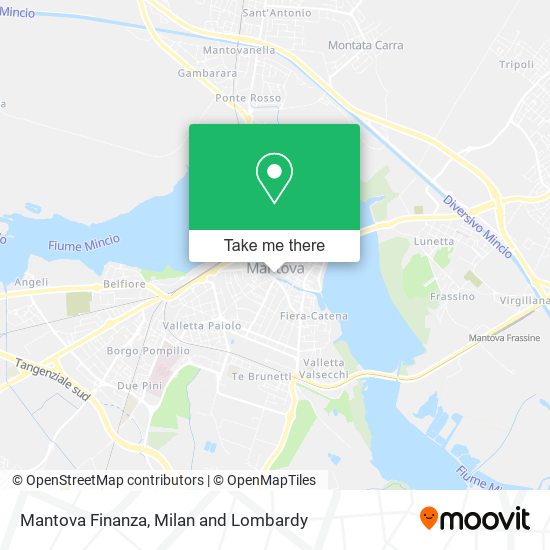 Mantova Finanza map