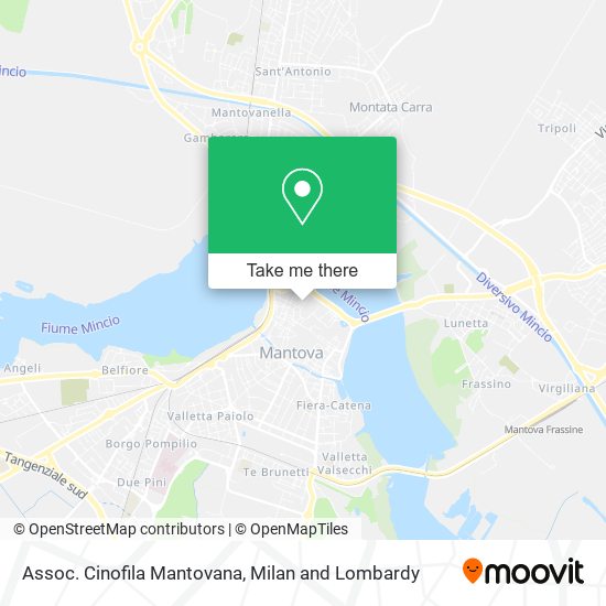 Assoc. Cinofila Mantovana map
