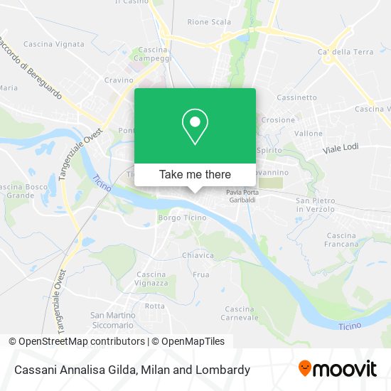Cassani Annalisa Gilda map