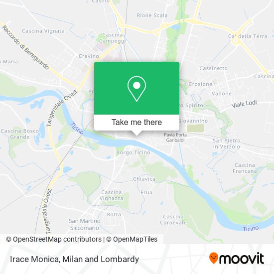 Irace Monica map