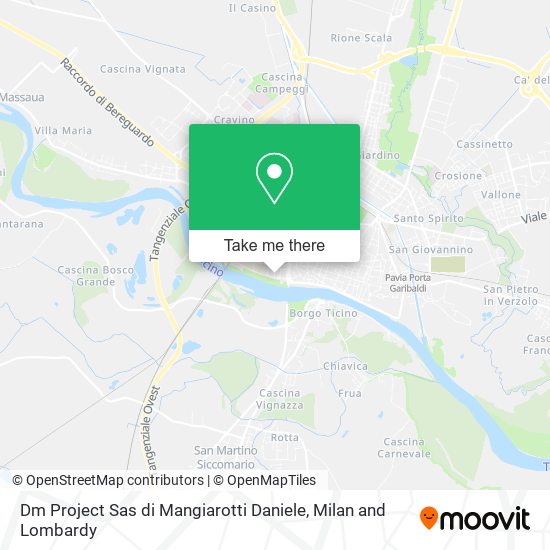 Dm Project Sas di Mangiarotti Daniele map