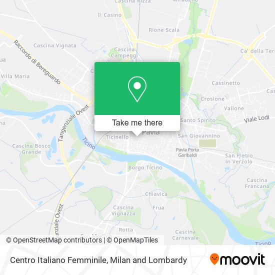 Centro Italiano Femminile map
