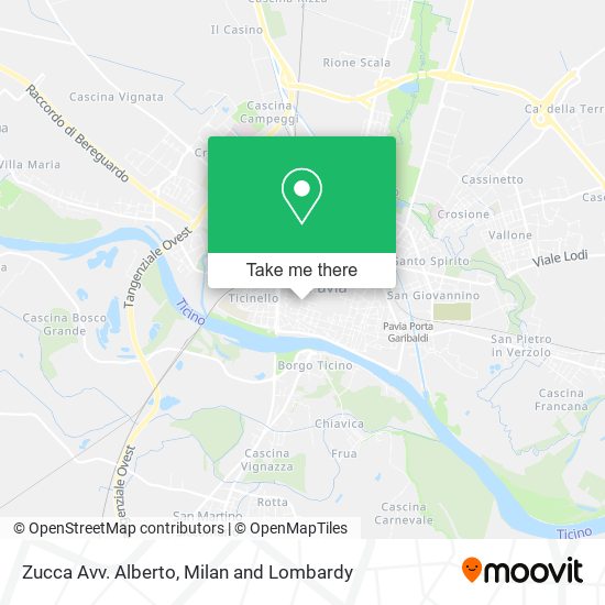 Zucca Avv. Alberto map