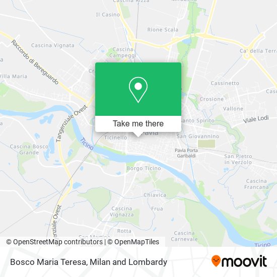 Bosco Maria Teresa map