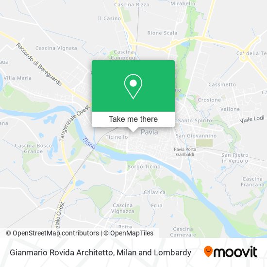 Gianmario Rovida Architetto map