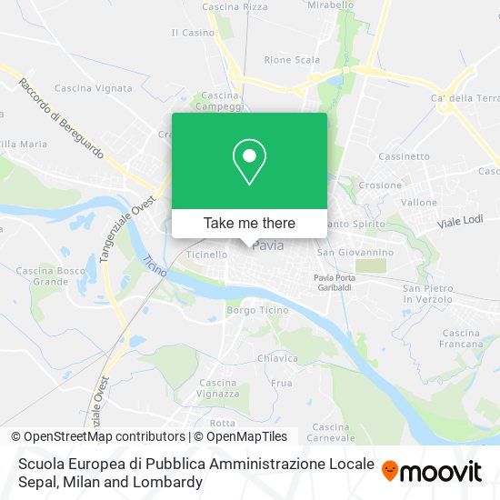 Scuola Europea di Pubblica Amministrazione Locale Sepal map