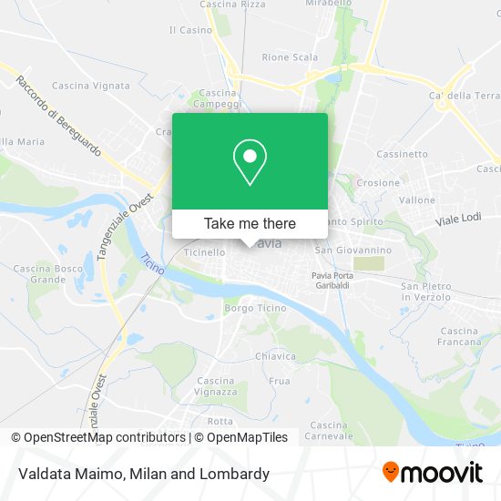 Valdata Maimo map