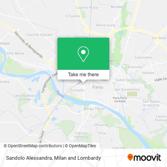 Sandolo Alessandra map