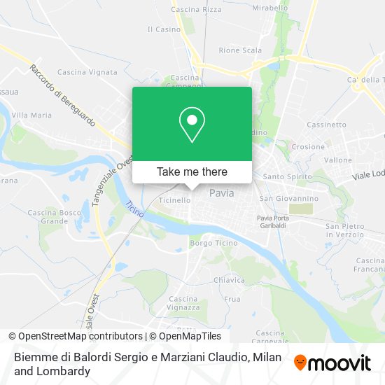 Biemme di Balordi Sergio e Marziani Claudio map