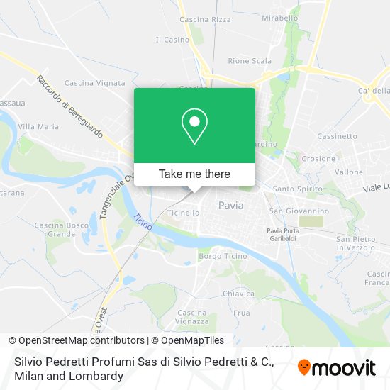 Silvio Pedretti Profumi Sas di Silvio Pedretti & C. map