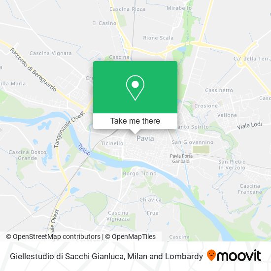Giellestudio di Sacchi Gianluca map