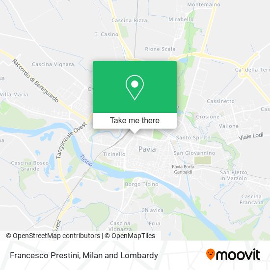 Francesco Prestini map