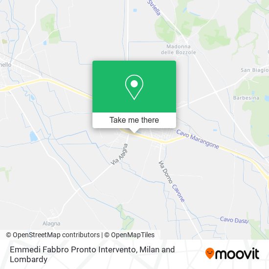 Emmedi Fabbro Pronto Intervento map