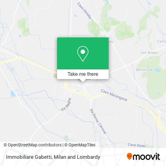 Immobiliare Gabetti map