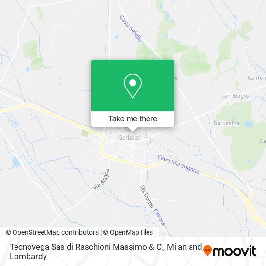 Tecnovega Sas di Raschioni Massimo & C. map