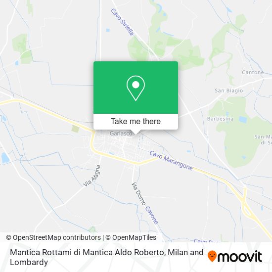 Mantica Rottami di Mantica Aldo Roberto map