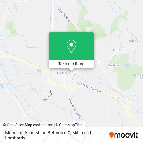 Marina di Anna Maria Bettanti e C map