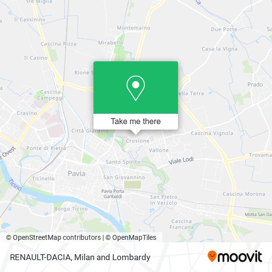 RENAULT-DACIA map
