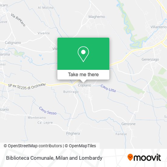 Biblioteca Comunale map