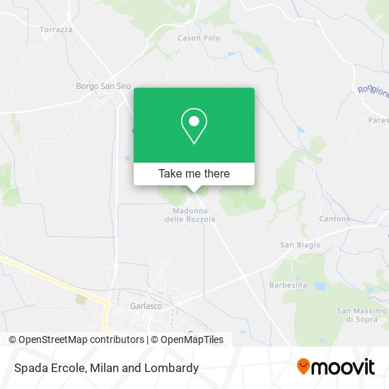 Spada Ercole map