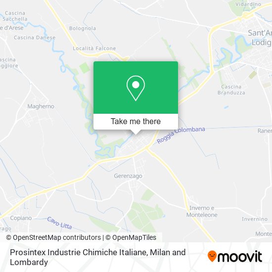 Prosintex Industrie Chimiche Italiane map